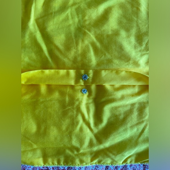 Vintage 1980s Patchwork Pillow Cover 17”x17” - Picture 5 of 5